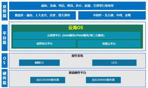 国产软硬件打通 龙芯3b4000适配uos系统 浪潮云海os云平台